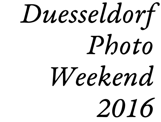 Duesseldorf Photo Weekend